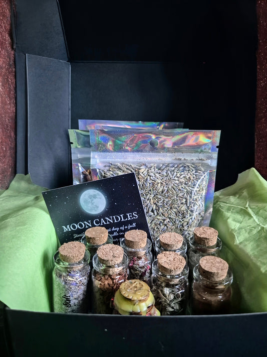 Unleash Your Inner Magic with Our Witchy Herbal & More Kit!